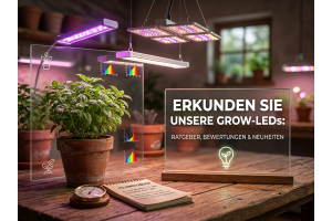 LED-Pflanzenlampen – wie wählt man die richtige Beleuchtung?