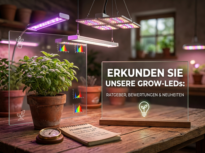 LED-Pflanzenlampen – wie wählt man die richtige Beleuchtung?