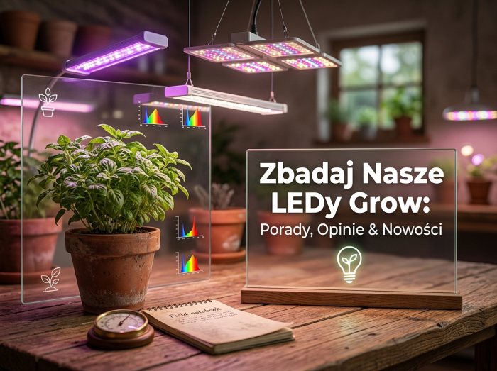 Lampy LED do uprawy roślin – jak wybrać odpowiednie oświetlenie?