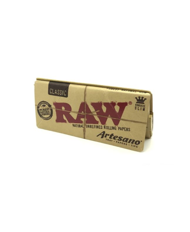 Bibułki KS RAW Classic Artesano Tacka + Filterki