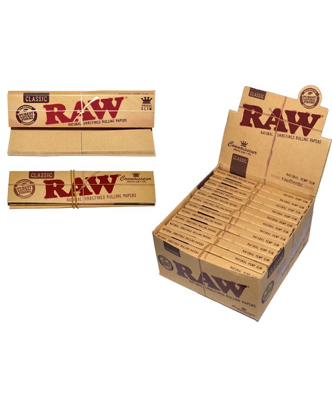 Bibułki KS RAW Slim + filterki