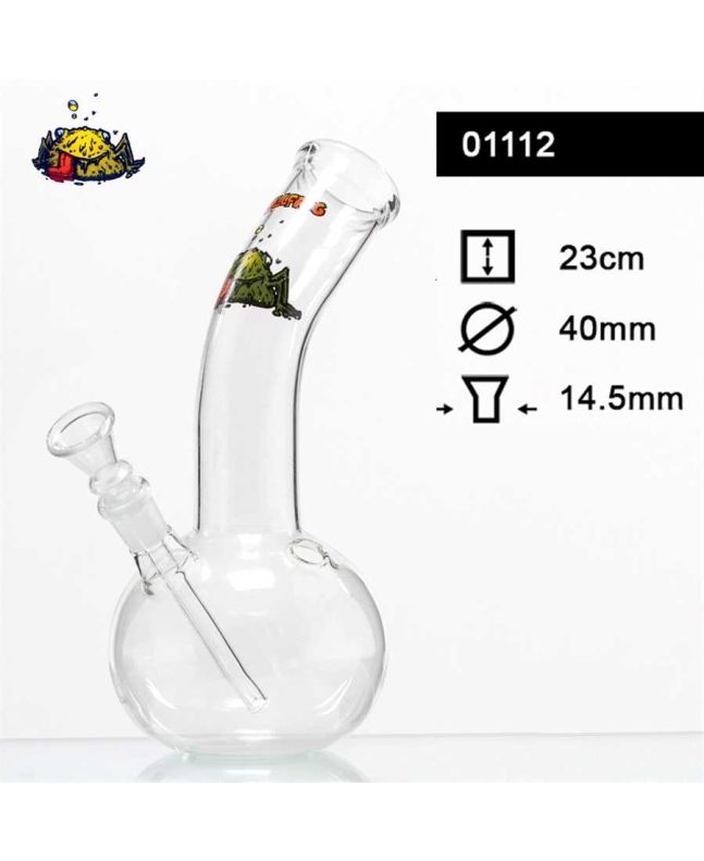 Bongo szklane H 23 cm szlif 14,5 mm 40 mm