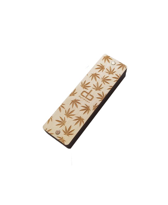 DynaBox Double Ganja Case - podwójne drewniane etui DynaVap VapCap M