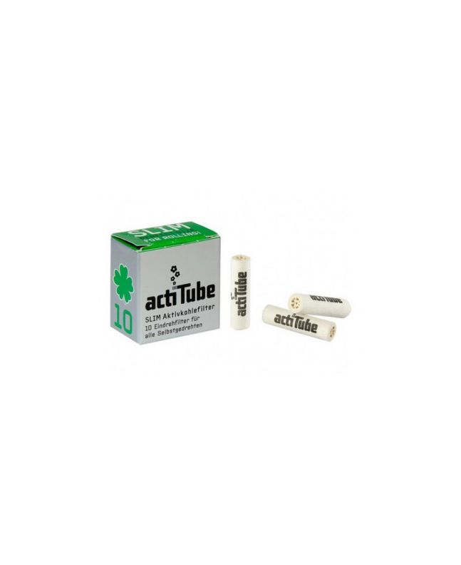 Filtry z węglem aktywnym actiTube SLIM 6,9mm 10szt.