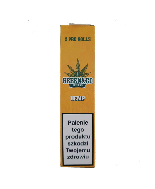 Jointy CBD PRE-ROLLS Premium - Green&co 2 sztuki