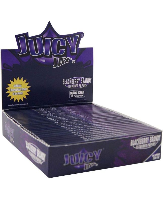 Bibułki smakowe Juicy Jay’s Blackberry JEŻYNOWE
