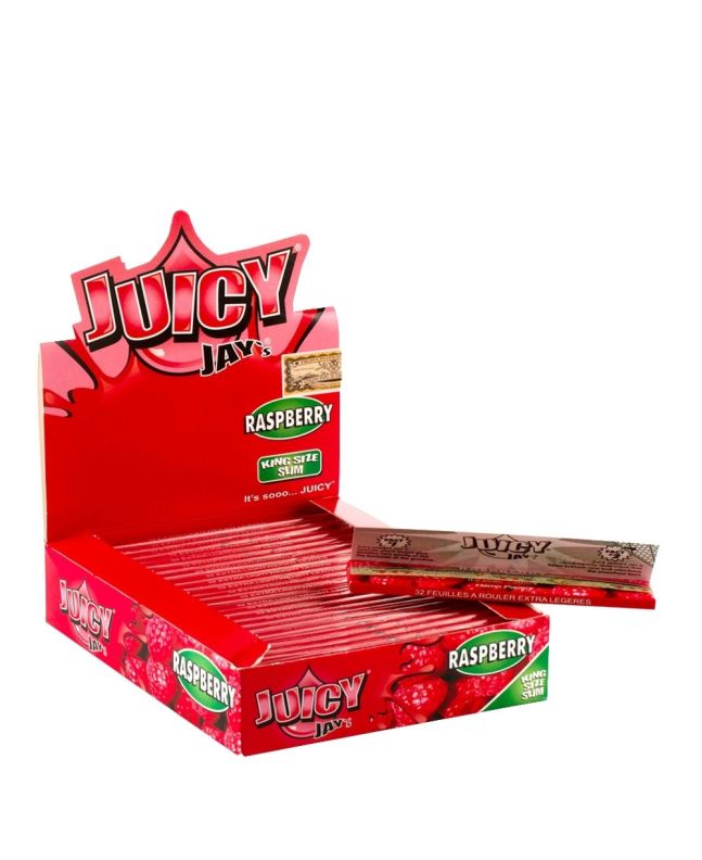 Bibułki smakowe Juicy Jay’s Raspberry MALINOWE