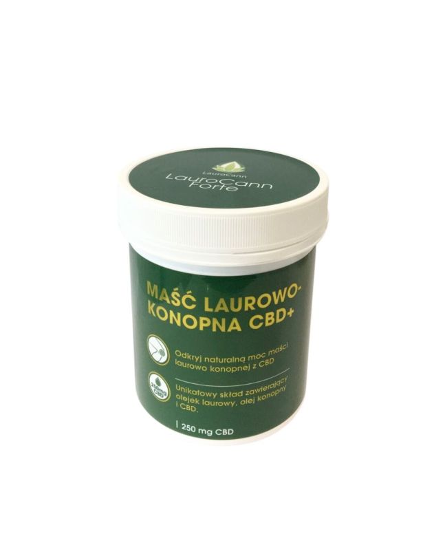 Laurocann Forte maść laurowo-konopna - 250ml