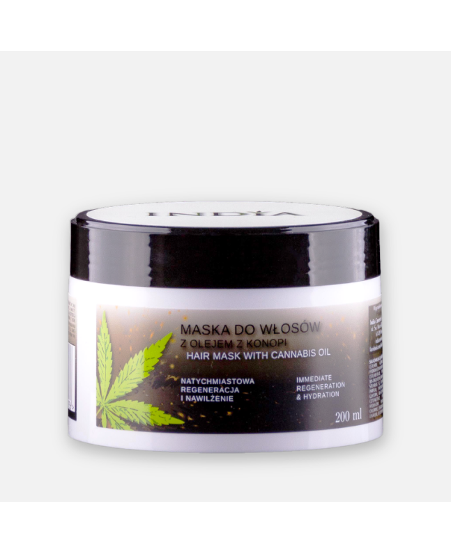 Maska do włosów z olejem z konopi - 200ml