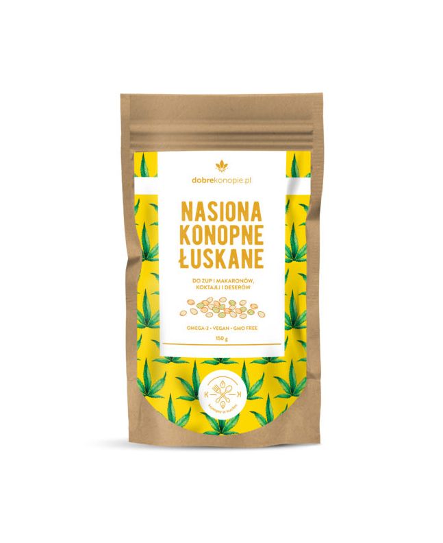Nasiona konopne łuskane 150g