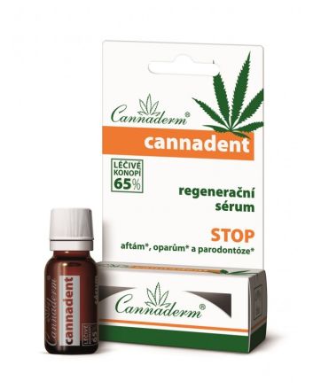 Cannadent Serum regeneracyjne na pleśniawki i opryszczkę Cannaderm - 5 ml