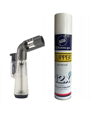 Zapalniczka palnik gazowy Honest WT-1 + GAZ Clipper