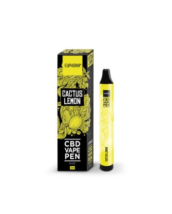 Euphoria CBD Jednorazowy Vape Pen - Cactus Lemon, 2 ml