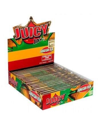 Bibułki smakowe Juicy Jay’s Jamaican Rum 