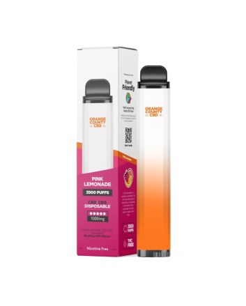 Orange County CBD Vape pen Pink Lemonade CBD CBG 10 ml