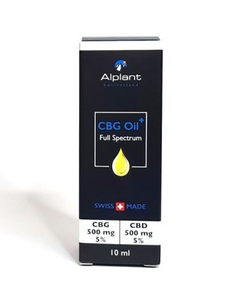Olej konopny Full Spectrum CBG 5% + CBD 5% Alplant 10ml