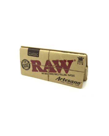 Bibułki KS RAW Classic Artesano Tacka + Filterki