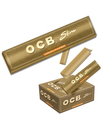 Bibułki OCB Slim Virgin Brown