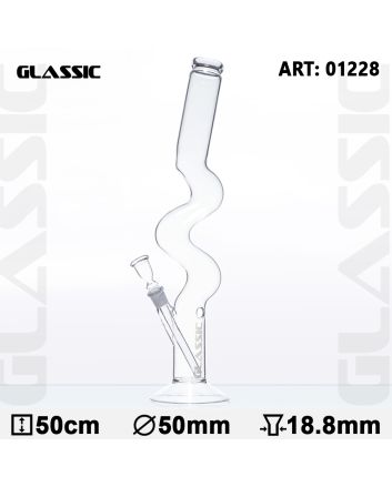 Bongo szklane Glassic 50 cm, szlif 18,8 mm