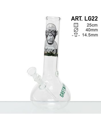 Bongo szklane Greenline H 25 cm szlif 14,5 mm