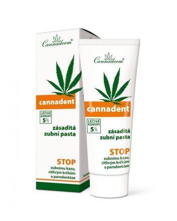Cannadent Pasta do zębów Cannaderm - 75 g
