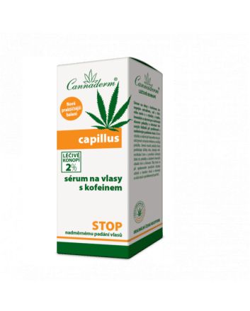 CAPILLUS Serum z kofeiną przeciw wypadaniu włosów Cannaderm - 40 ml