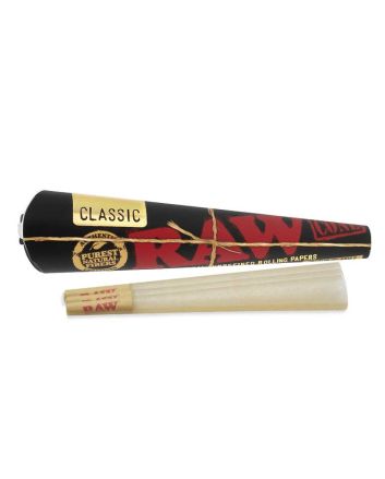 Cones RAW Black Kingsize , gotowe jointy - 3 sztuki