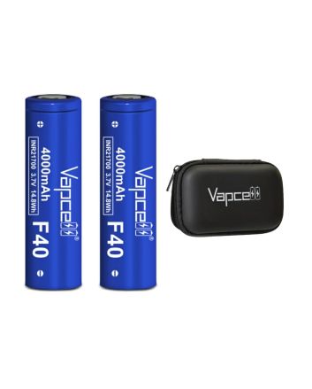2x Akumulator Vapcell F40 INR 21700 4000mah + Etui