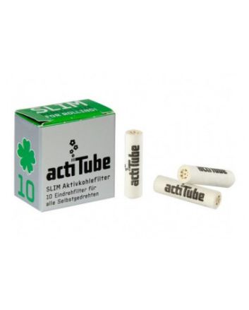 Filtry z węglem aktywnym actiTube SLIM 6,9mm 10szt.