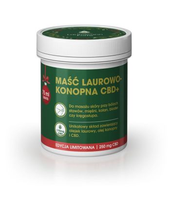 Laurocann Forte maść laurowo-konopna - 250ml