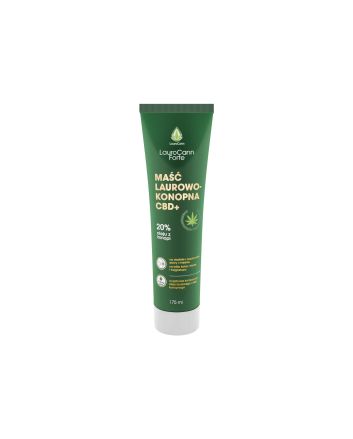 LauroCann Forte maść konopna 20% z CBD i olejem laurowym - 175 ml