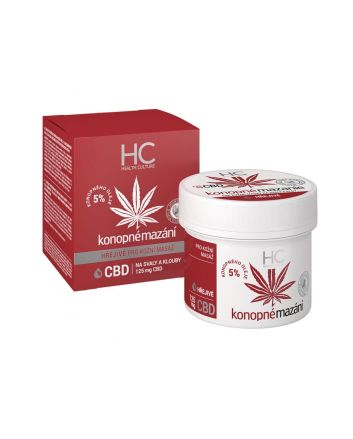 Maść konopna rozgrzewająca z wysoką zawartością CBD 125ml 