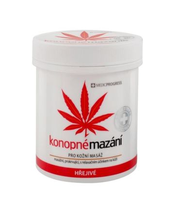 Maść rozgrzewająca przeciwbólowa Medicprogress - konopne mazanie 250ml