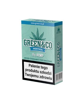 Jointy CBD PRE-ROLLS Menthol - Green&co 20 sztuk