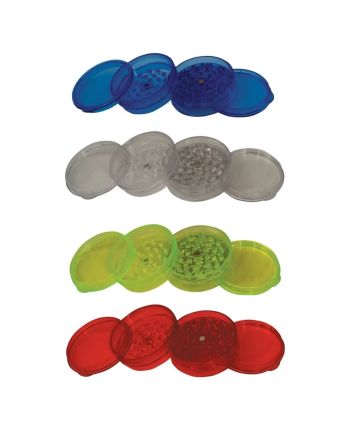 Młynek akrylowy, grinder, 4 częściowy, 60 mm