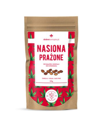 Nasiona konopne Prażone 200g