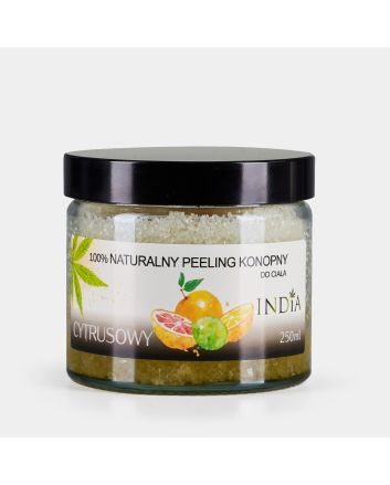Naturalny peeling cukrowy - cytrusowy 250ml