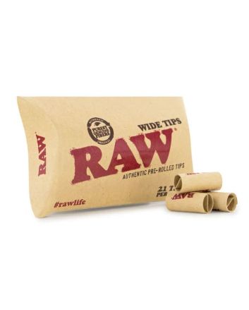 Raw Wide Tips - gotowe ustniki papierowe
