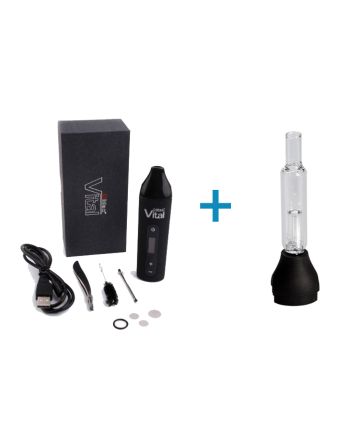 ZESTAW: XVAPE XMAX Vital + Szklany bubbler, filtr wodny