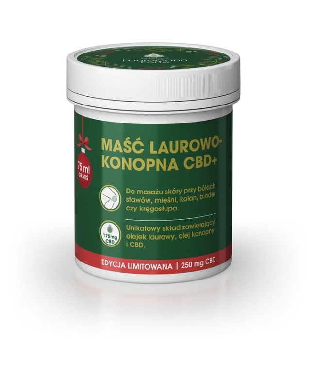 Laurocann Forte maść laurowo-konopna - 250ml