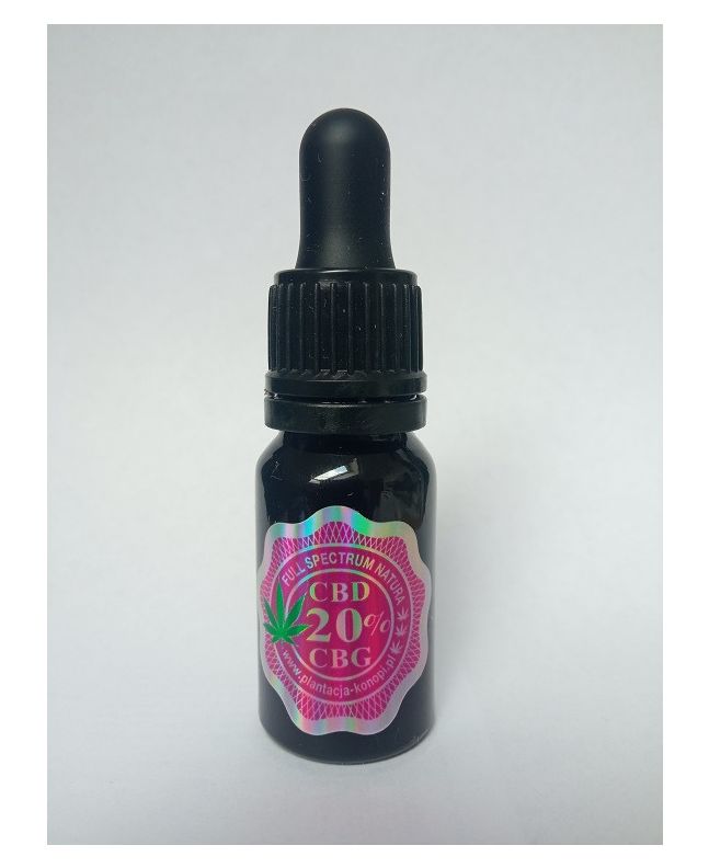 Olejek z konopi Macerat 20% CBD+CBG 10 ml