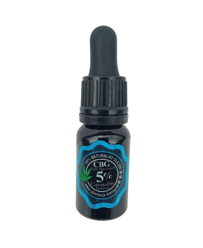 Olejek koonpny 5% CBG Kannabigerol full spectrum - 10 ml