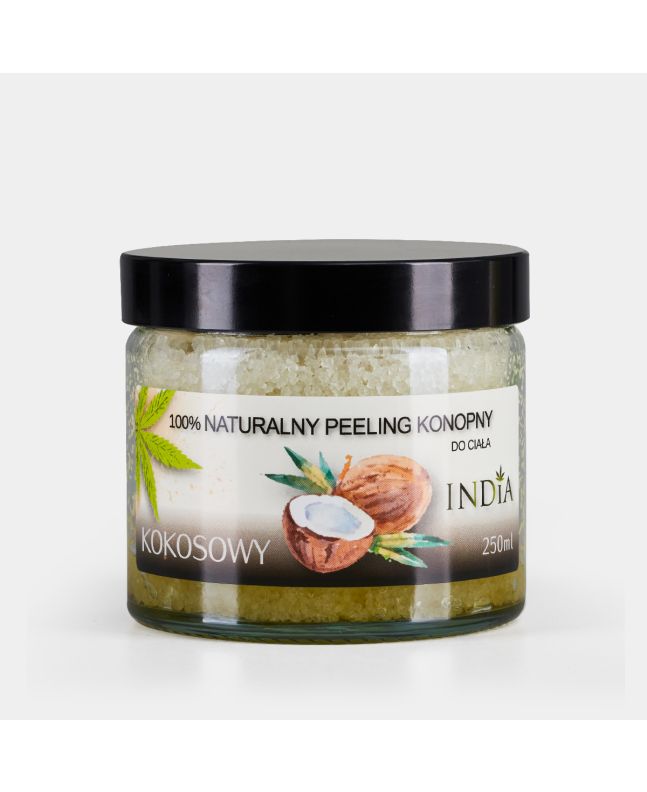 Naturalny peeling cukrowy - kokosowy 250ml